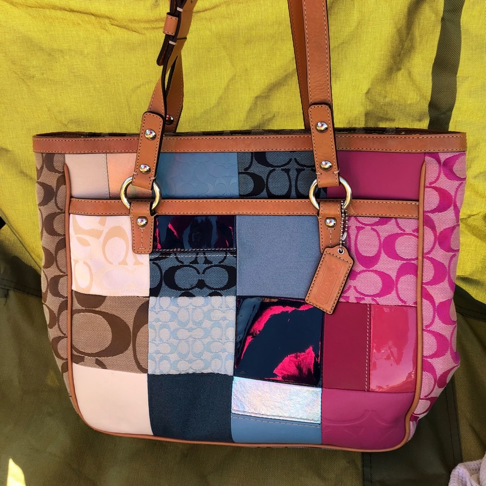 Patchwork Coach purse